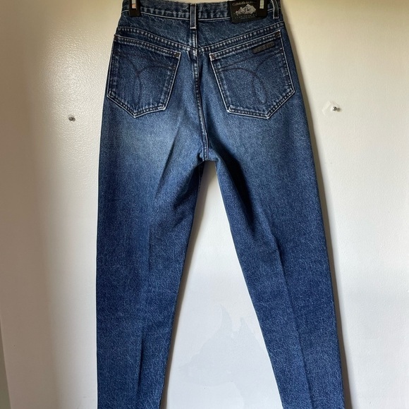Calvin Klein Sport Jeans size 10 vintage mom jeans relaxed fit high waist - Picture 5 of 5